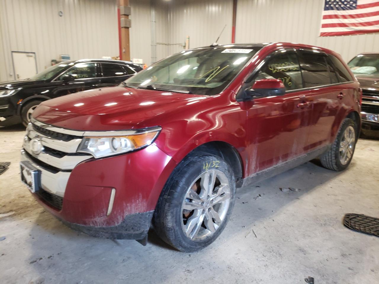 Photo 2 from auction – 2013 FORD EDGE SEL with VIN 2FMDK3JC4DBB02472