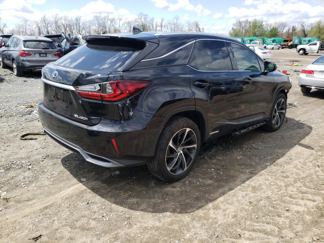 Photo 4 from auction – 2017 LEXUS RX 450H BA with VIN 2T2BGMCA1HC016642