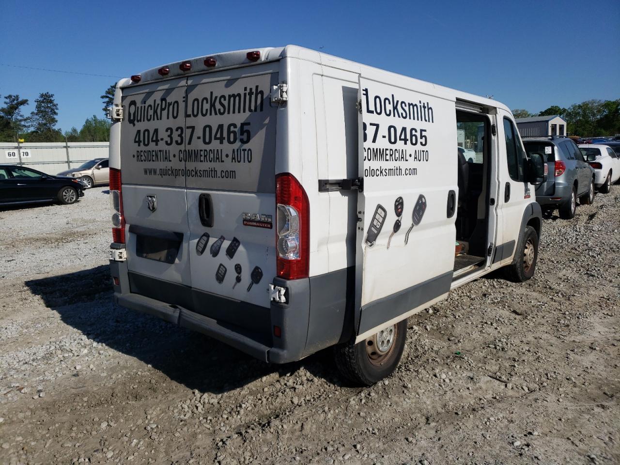 Photo 4 from auction – 2015 RAM PROMASTER with VIN 3C6TRVAGXFE502324