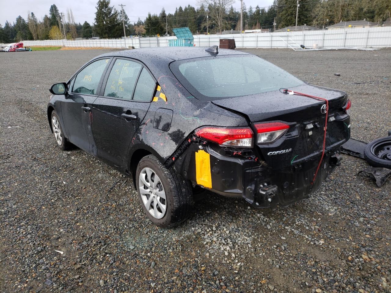 Photo 3 from auction – 2020 TOYOTA COROLLA LE with VIN 5YFEPRAE9LP143460