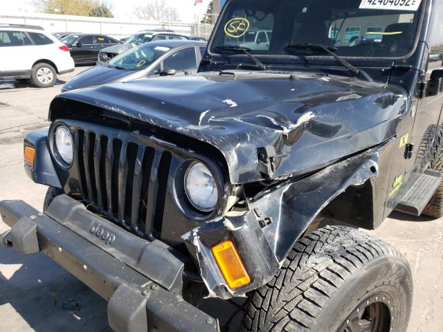 Photo 9 from auction – 2006 JEEP WRANGLER X with VIN 1J4FA39S26P784107