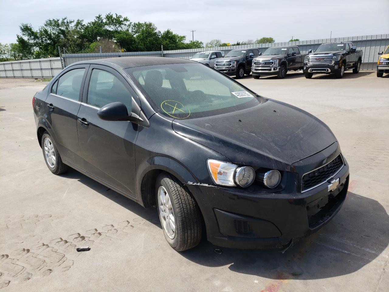 CHEVROLET SONIC LT 2013 with VIN 1G1JC5SG3D4221893 - Photo from auction