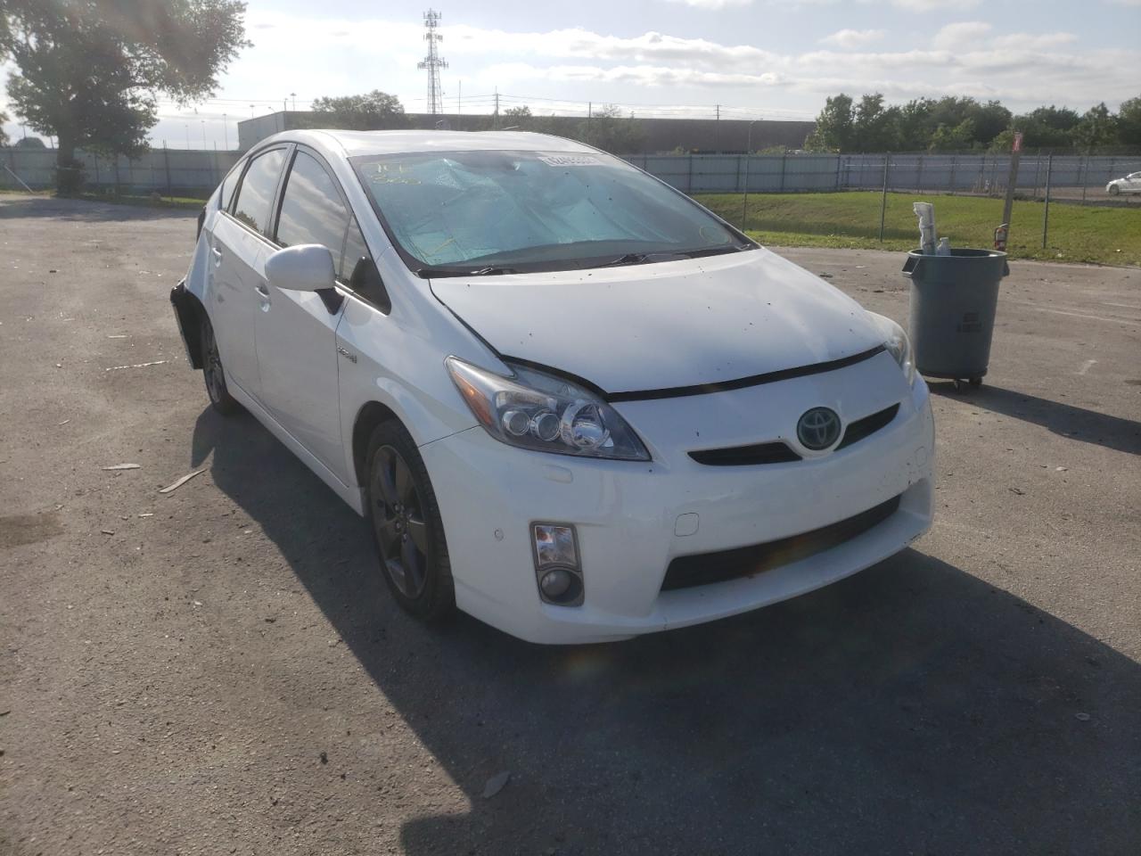 TOYOTA PRIUS 2010 with VIN JTDKN3DU9A0025585 - Photo from auction