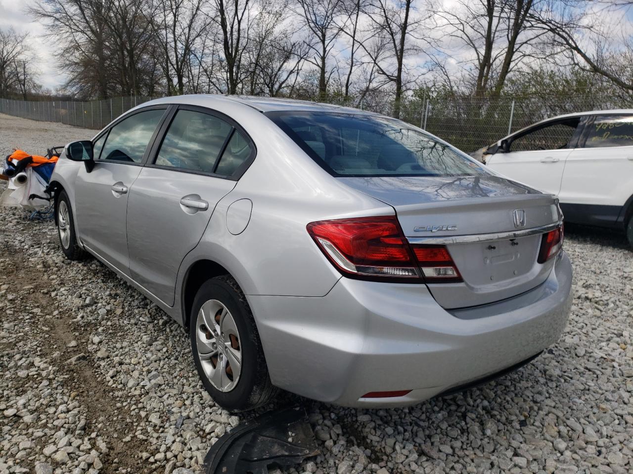 Photo 3 from auction – 2014 HONDA CIVIC LX with VIN 19XFB2F54EE250598