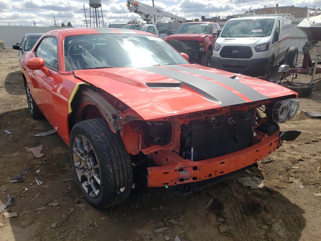 DODGE CHALLENGER 2017 with VIN 2C3CDZGG6HH555961 - Photo from auction