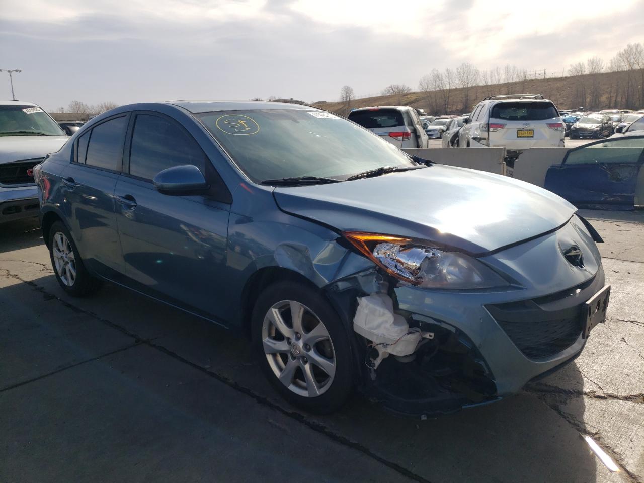 MAZDA 3 I 2010 with VIN JM1BL1SF6A1316991 - Photo from auction