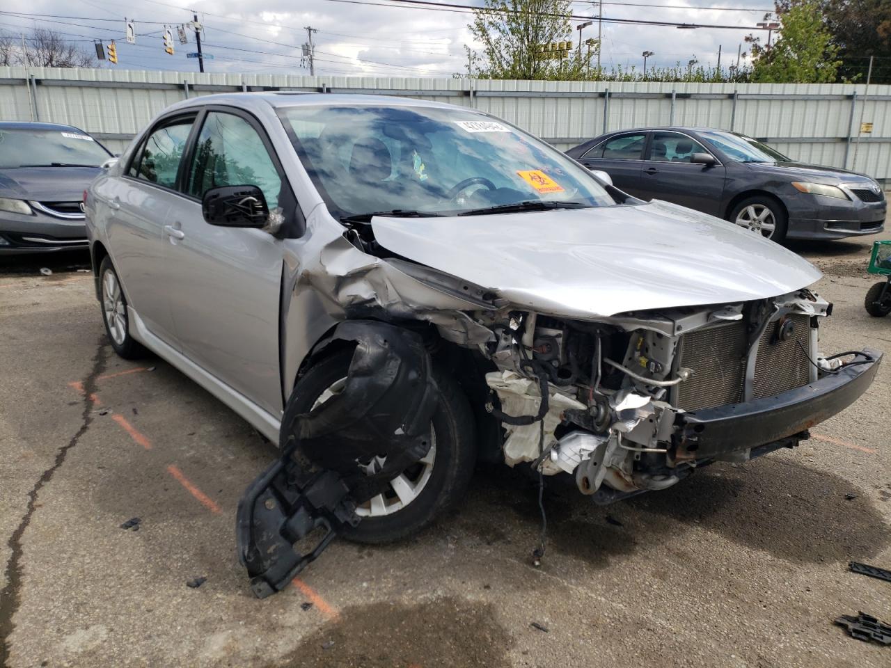 TOYOTA COROLLA BA 2010 with VIN 1NXBU4EEXAZ359922 - Photo from auction