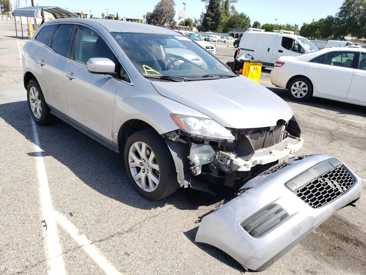 MAZDA CX-7 2008 with VIN JM3ER293380214049 - Photo from auction