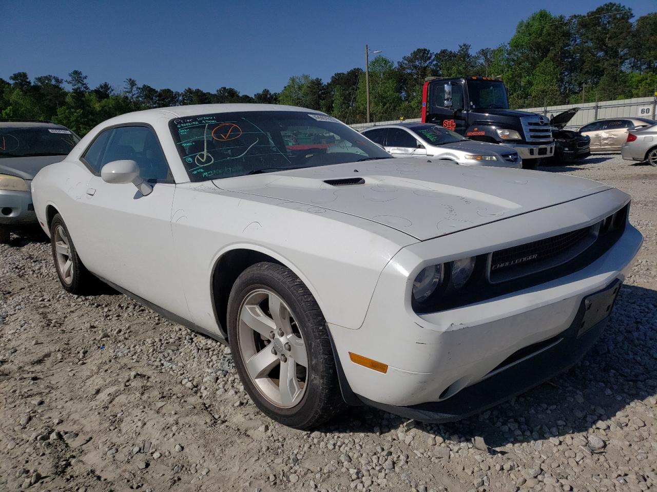 DODGE CHALLENGER 2012 with VIN 2C3CDYAG2CH293335 - Photo from auction