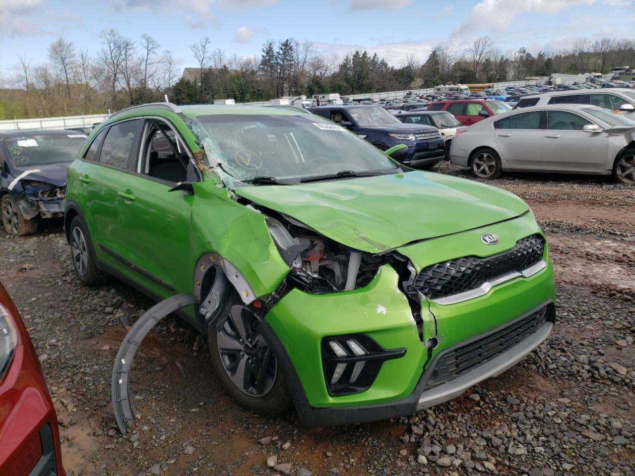 KIA NIRO LX 2020 con VIN KNDCB3LC8L5435239 - Foto de la subasta