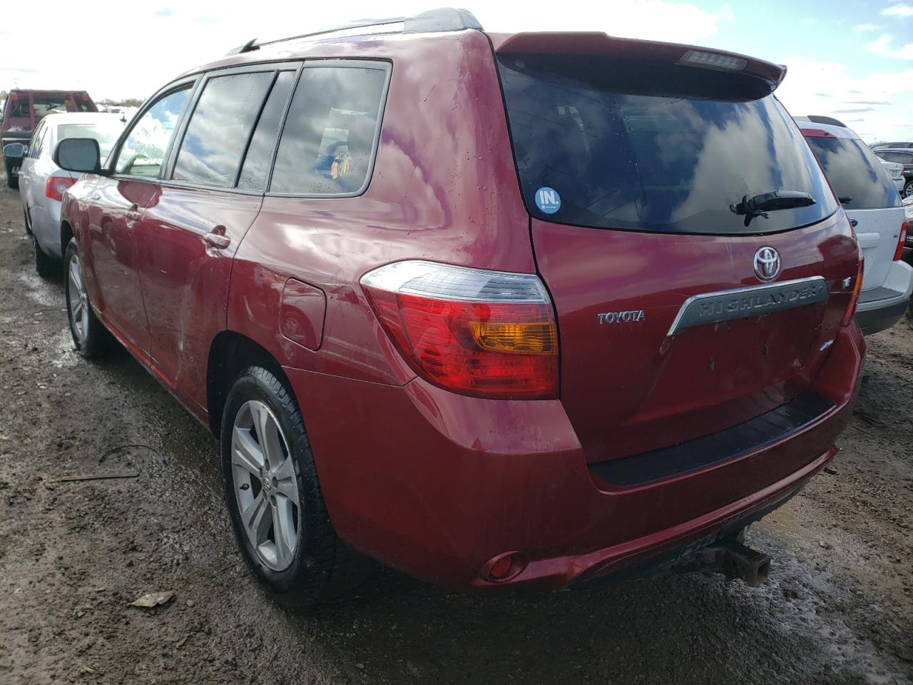 Photo 3 from auction – 2008 TOYOTA HIGHLANDER with VIN JTEES43A682042731