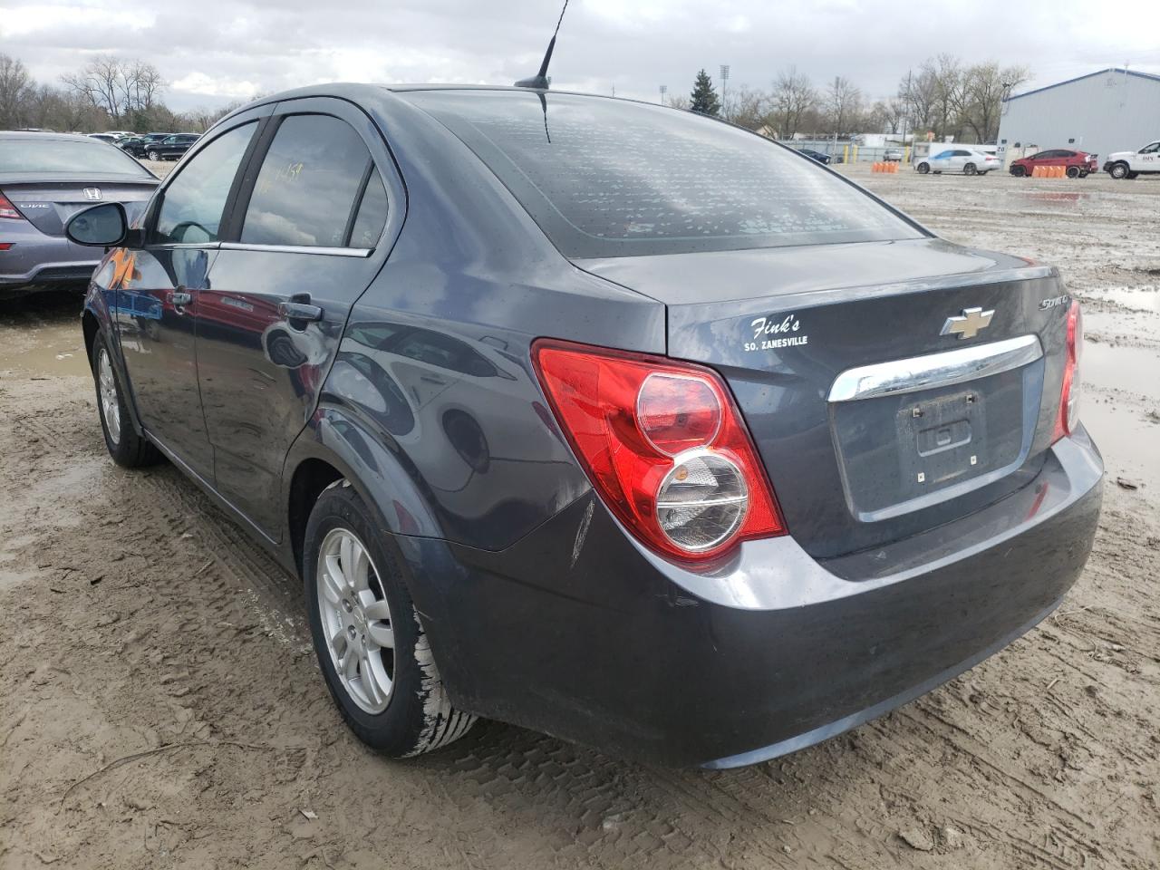 Photo 3 from auction – 2013 CHEVROLET SONIC LT with VIN 1G1JC5SH2D4128727