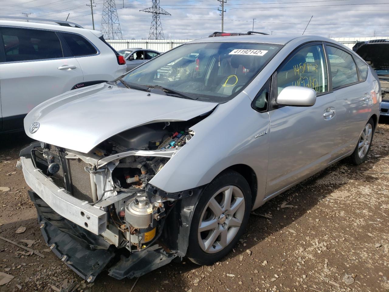 Photo 2 from auction – 2007 TOYOTA PRIUS with VIN JTDKB20U377651030