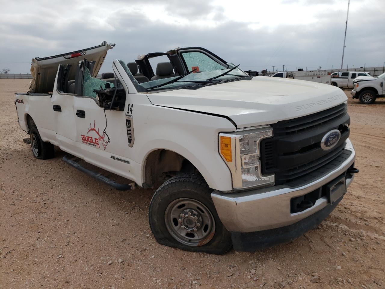 FORD F250 SUPER 2017 with VIN 1FT7W2BT2HEF46877 - Photo from auction