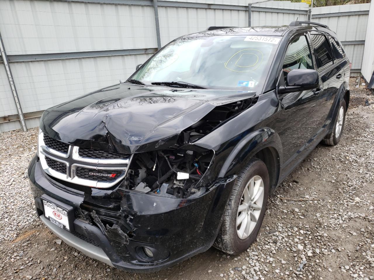 صورة رقم 2 من المزاد - 2019 DODGE JOURNEY SE مع VIN 3C4PDCBB5KT681085