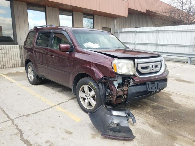 HONDA PILOT EXL 2010 with VIN 5FNYF4H52AB014882 - Photo from auction