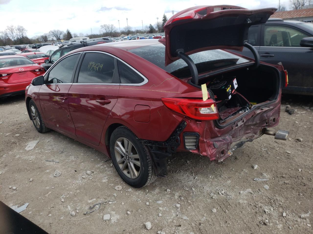 Photo 3 from auction – 2016 HYUNDAI SONATA SE with VIN 5NPE24AF4GH314015