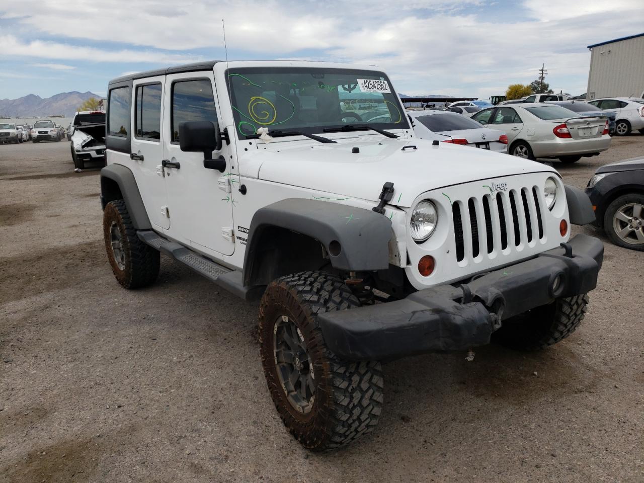 Photo 1 from auction – 2012 JEEP WRANGLER U with VIN 1C4BJWDG6CL120470