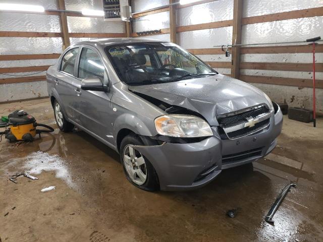CHEVROLET AVEO LT 2007 with VIN KL1TG566X7B063694 - Photo from auction