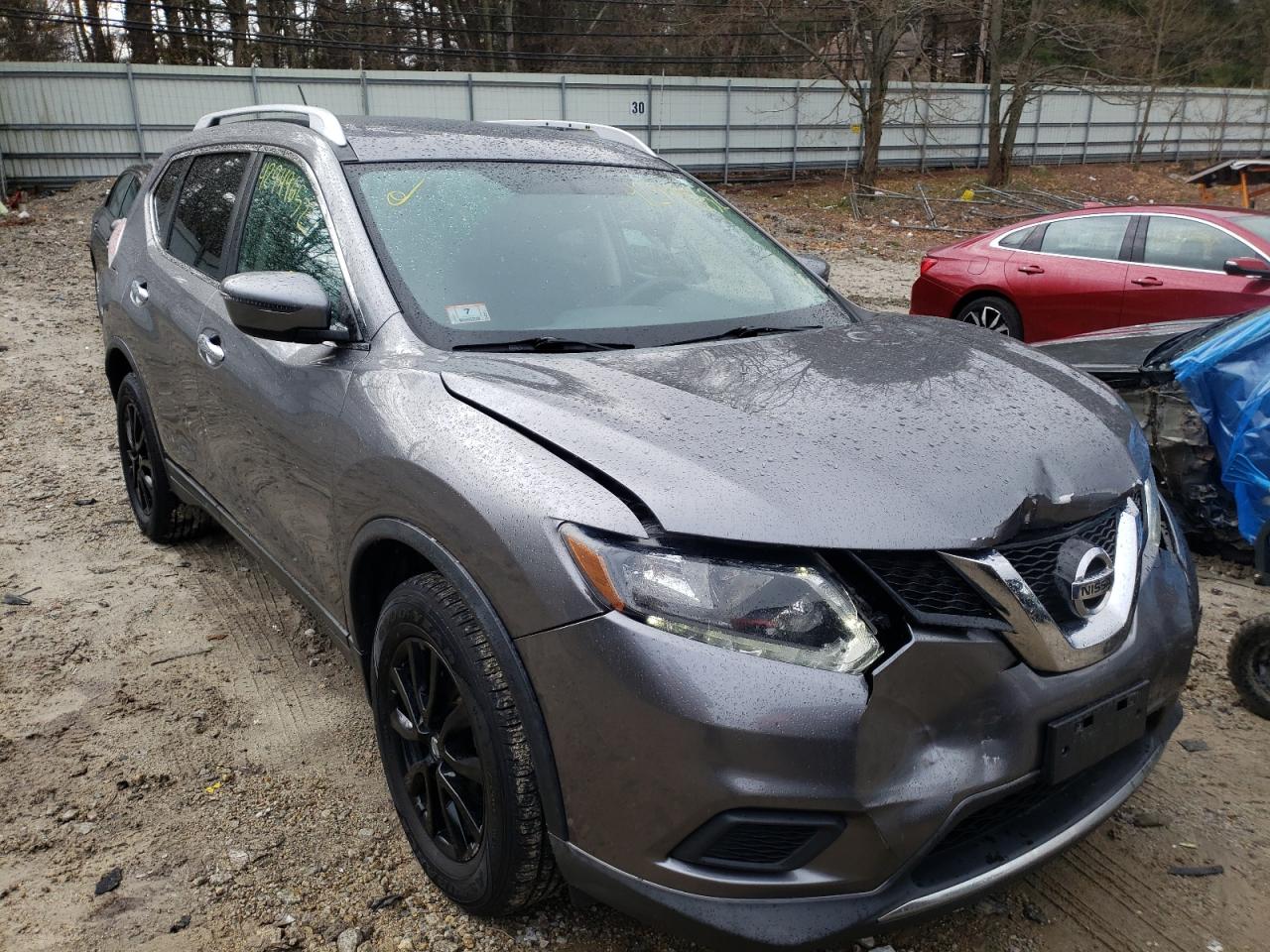 Photo 1 from auction – 2016 NISSAN ROGUE S with VIN KNMAT2MV6GP699911
