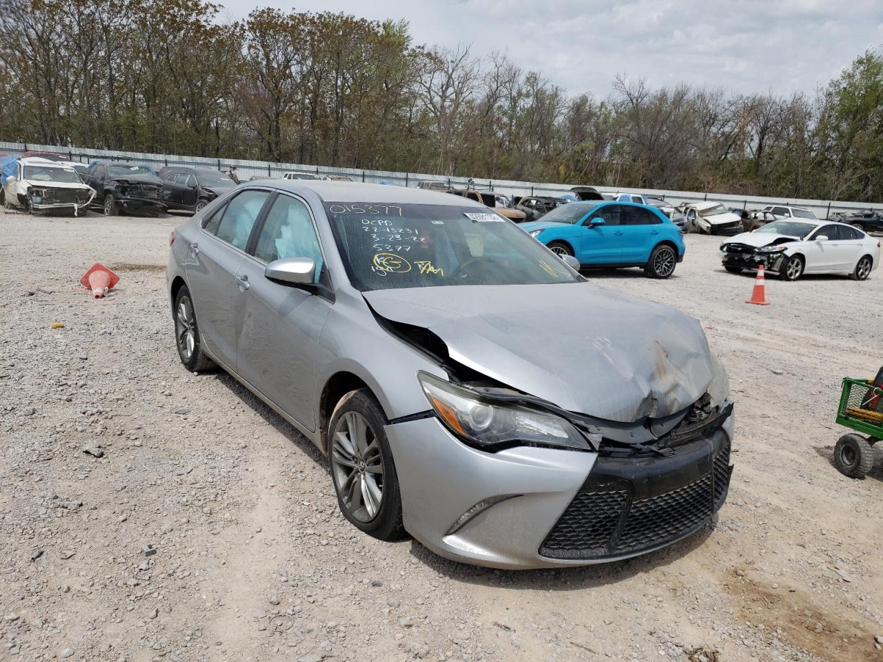 TOYOTA CAMRY LE 2015 with VIN 4T1BF1FK6FU015377 - Photo from auction
