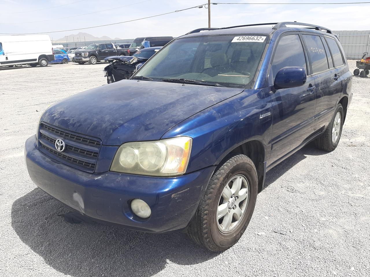 Photo 2 from auction – 2002 TOYOTA HIGHLANDER with VIN JTEGF21A920053519