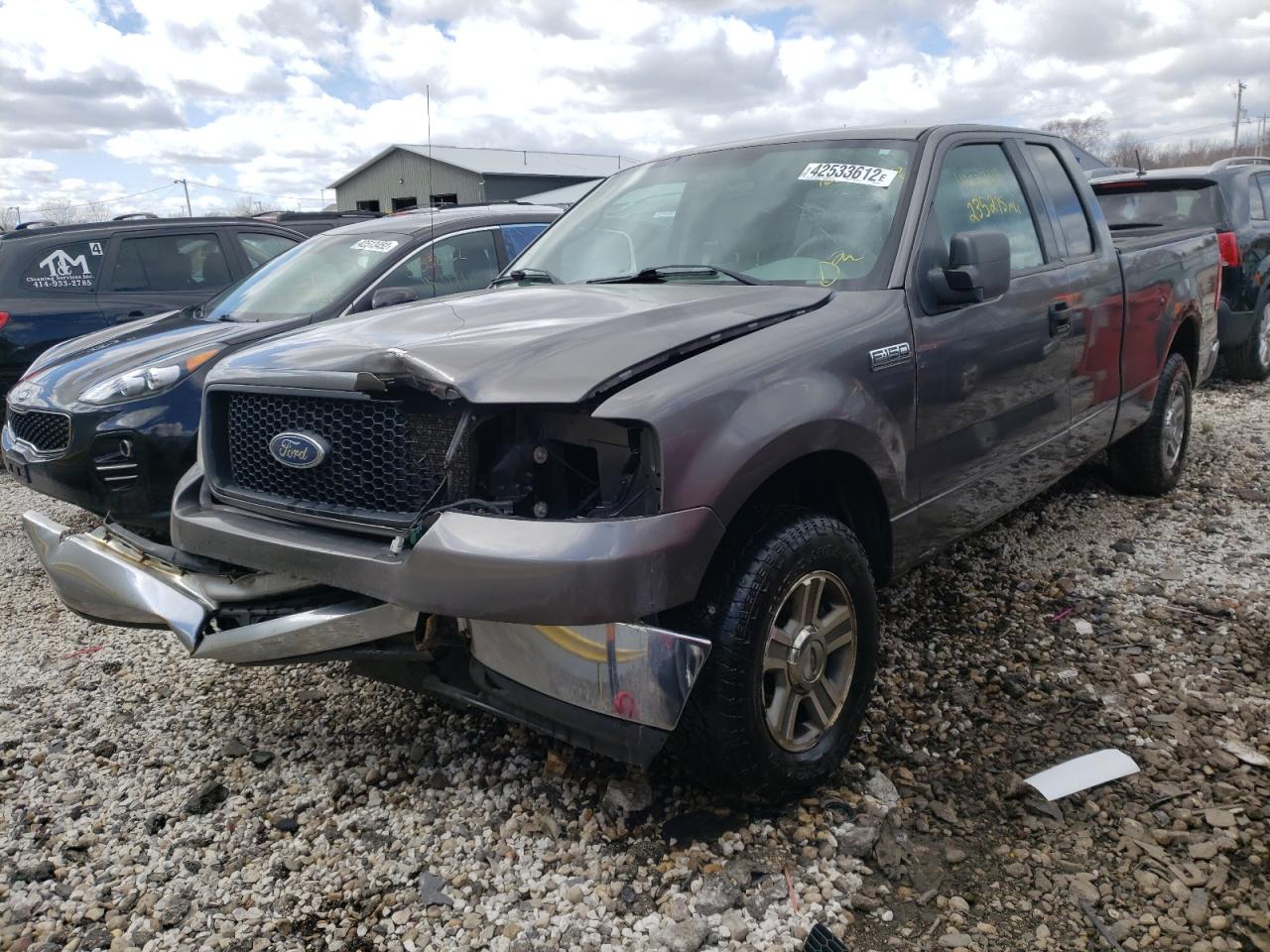 Photo 2 from auction – 2005 FORD F150 with VIN 1FTPX14555FB39101