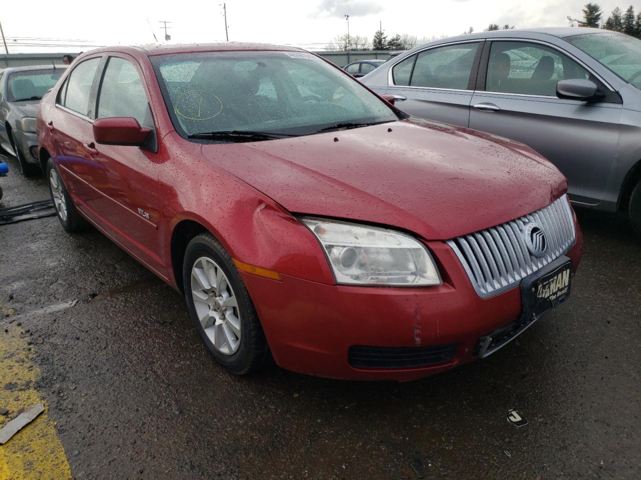 MERCURY MILAN 2007 with VIN 3MEHM07Z97R629101 - Photo from auction
