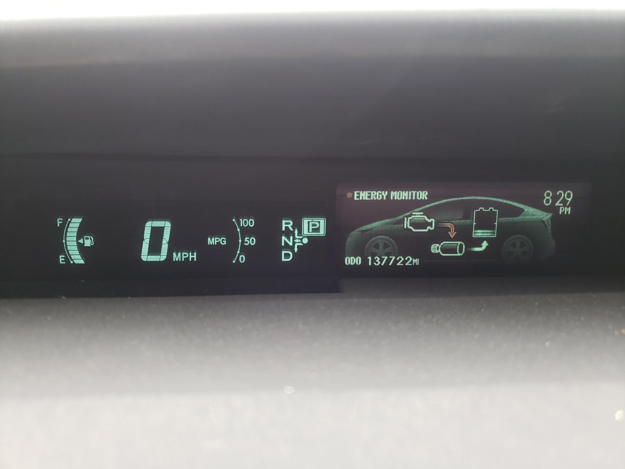 Photo 8 from auction – 2012 TOYOTA PRIUS with VIN JTDKN3DU2C1589141
