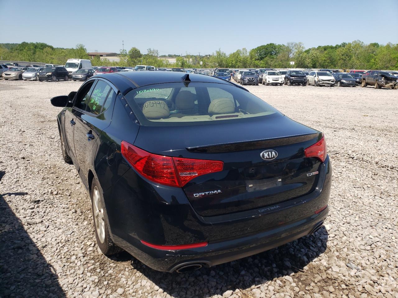 Photo 3 from auction – 2013 KIA OPTIMA EX with VIN 5XXGN4A76DG228107