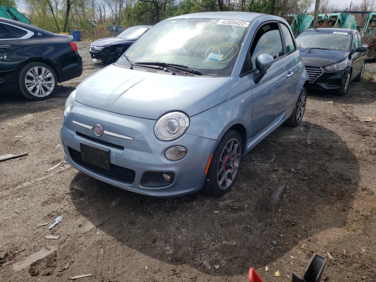 Photo 2 from auction – 2013 FIAT 500 SPORT with VIN 3C3CFFBR9DT513657