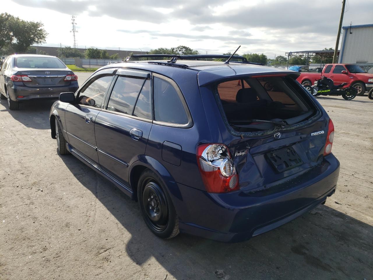 Photo 3 from auction – 2002 MAZDA PROTEGE PR with VIN JM1BJ245721455254