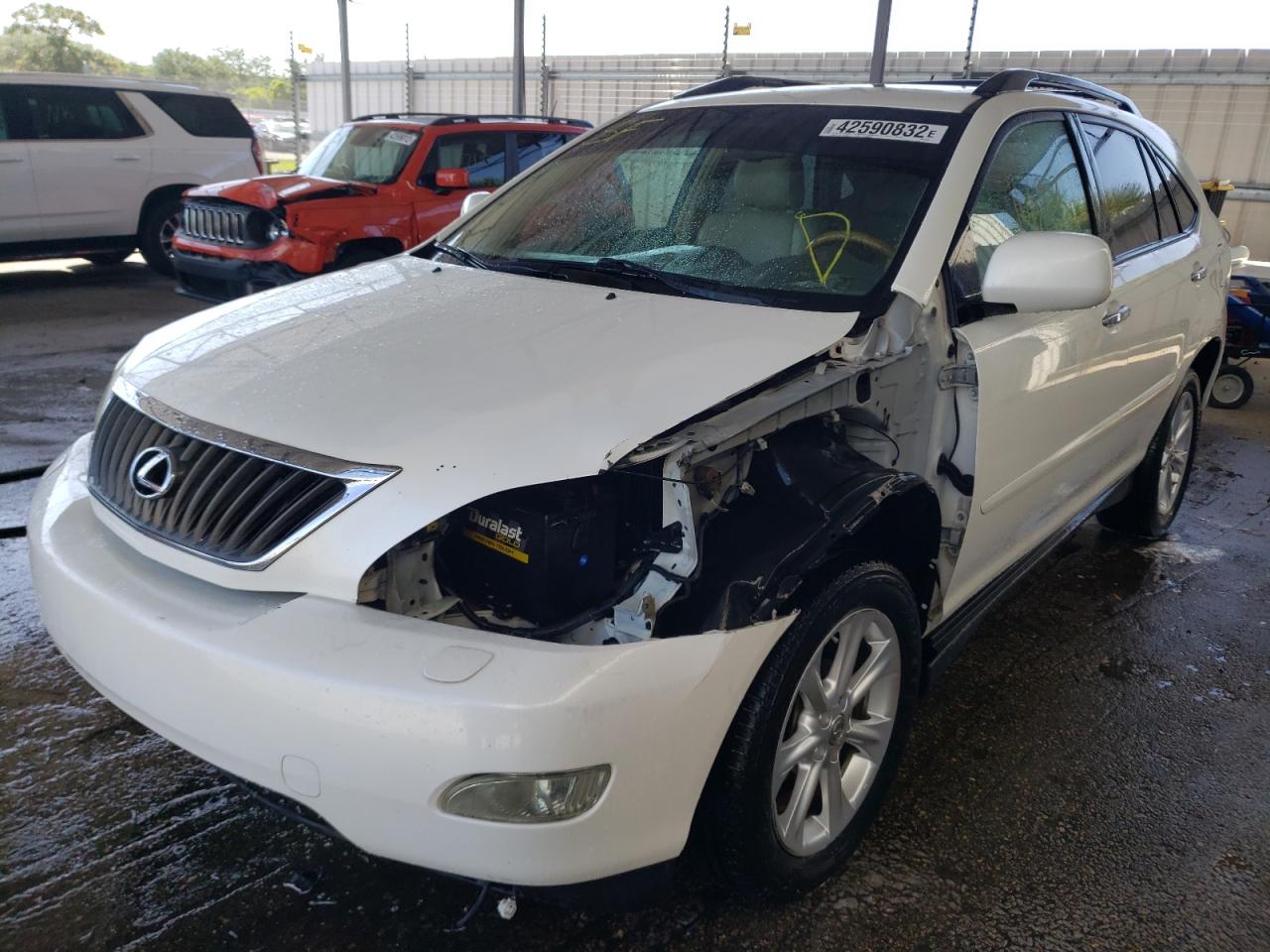 Photo 2 from auction – 2008 LEXUS RX 350 with VIN 2T2GK31U28C054425
