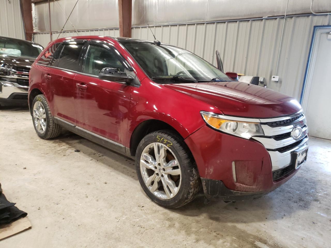 FORD EDGE SEL 2013 with VIN 2FMDK3JC4DBB02472 - Photo from auction