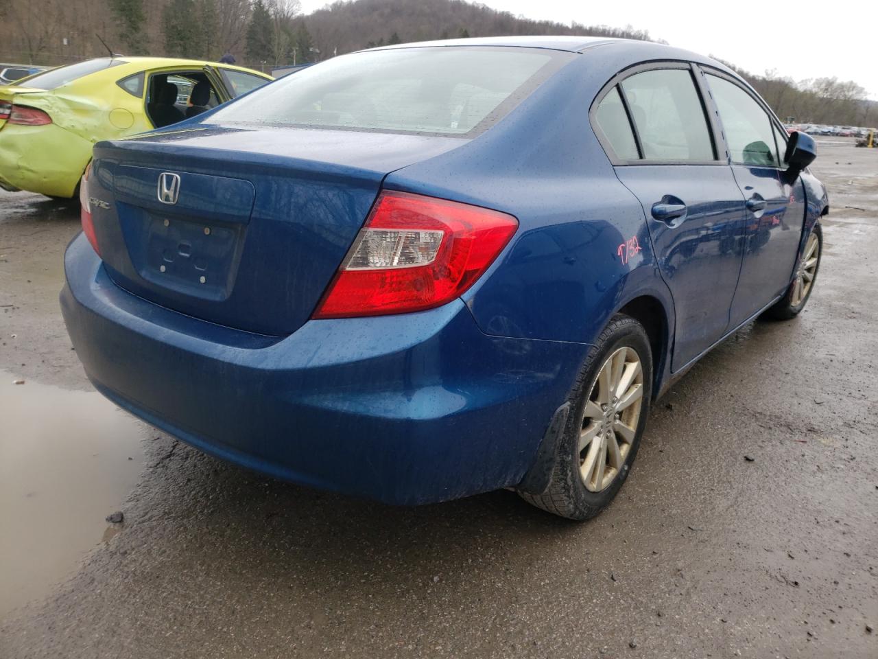 Photo 4 from auction – 2012 HONDA CIVIC EX with VIN 19XFB2F80CE325126