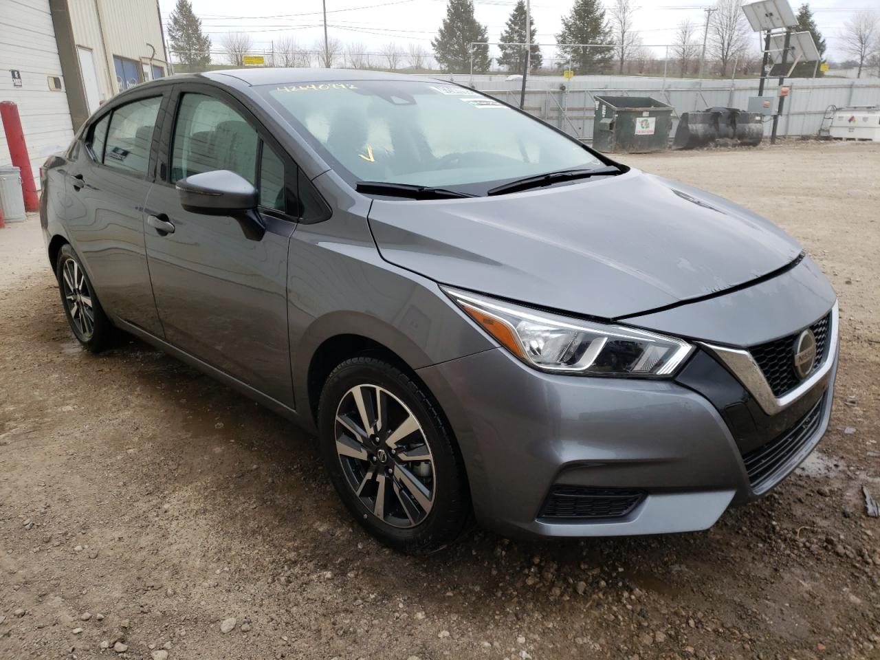 NISSAN VERSA SV 2021 with VIN 3N1CN8EV5ML876074 - Photo from auction