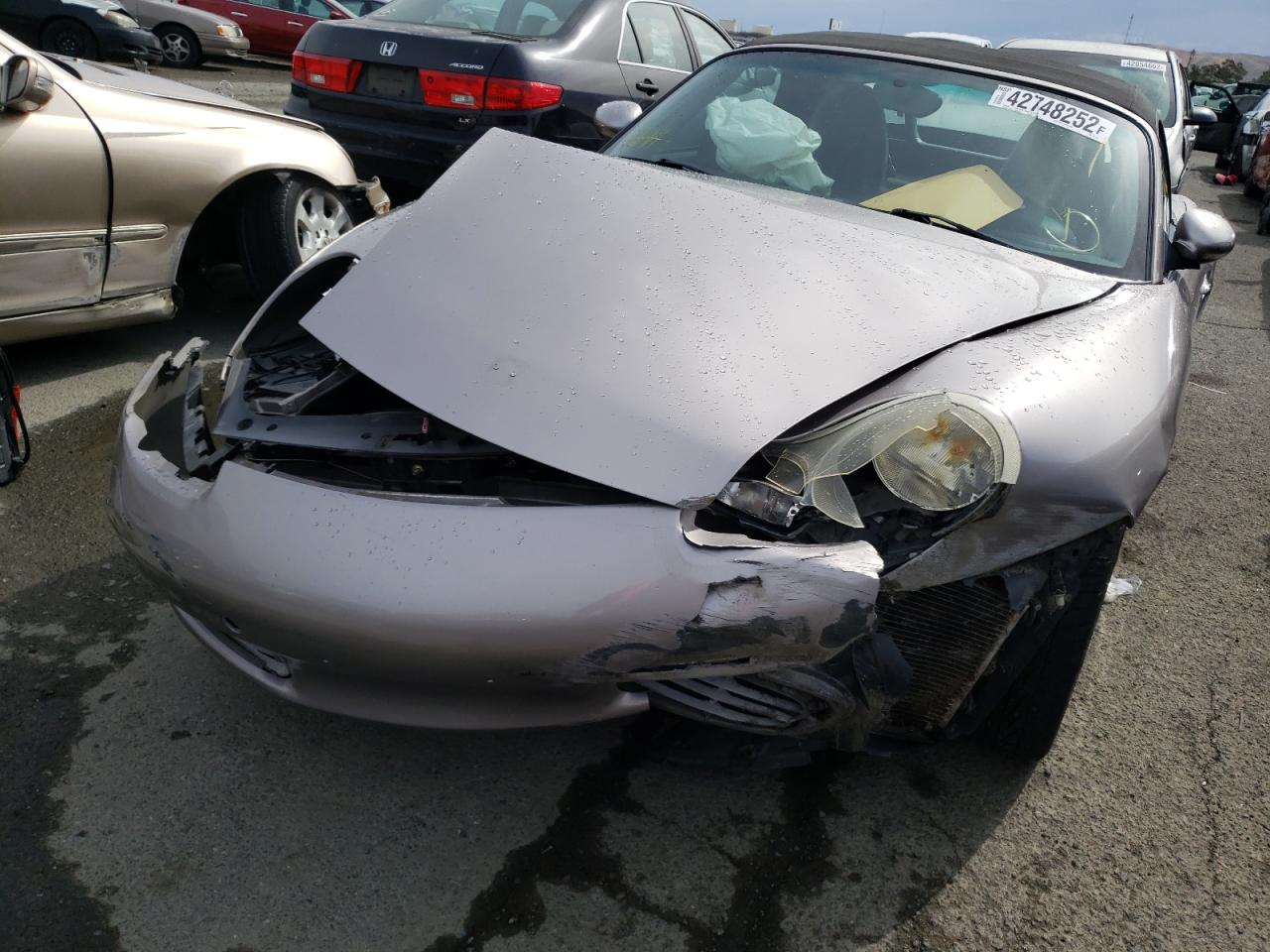 Photo 9 from auction – 2002 PORSCHE BOXSTER with VIN WP0CA29812U621175