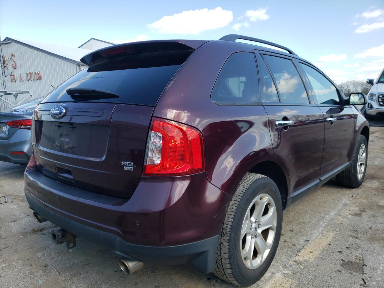 Photo 4 from auction – 2011 FORD EDGE SEL with VIN 2FMDK4JC9BBB18721