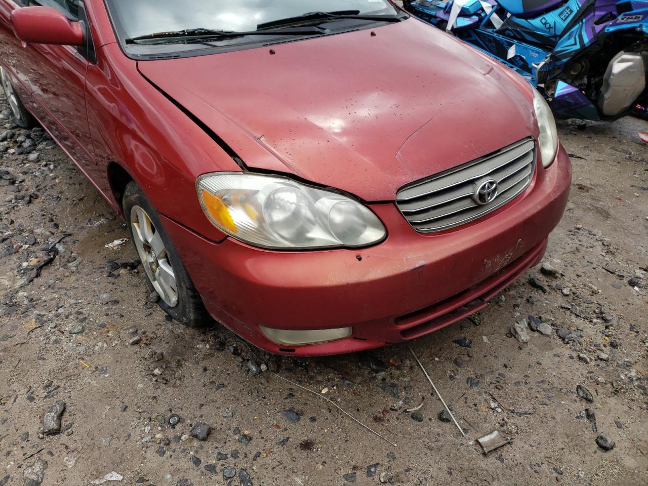 Photo 9 from auction – 2004 TOYOTA COROLLA CE with VIN 2T1BR32EX4C257624