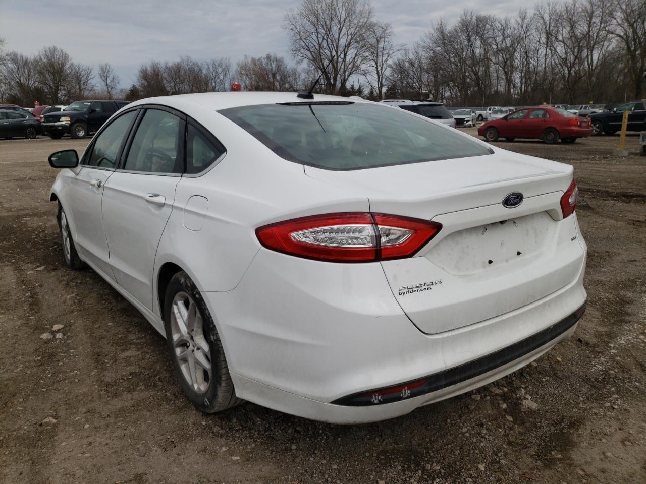 Photo 3 from auction – 2015 FORD FUSION SE with VIN 3FA6P0H76FR163564