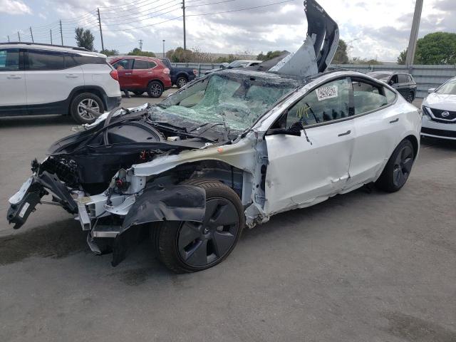 Photo 2 from auction – 2021 TESLA MODEL 3 with VIN 5YJ3E1EA2MF090345