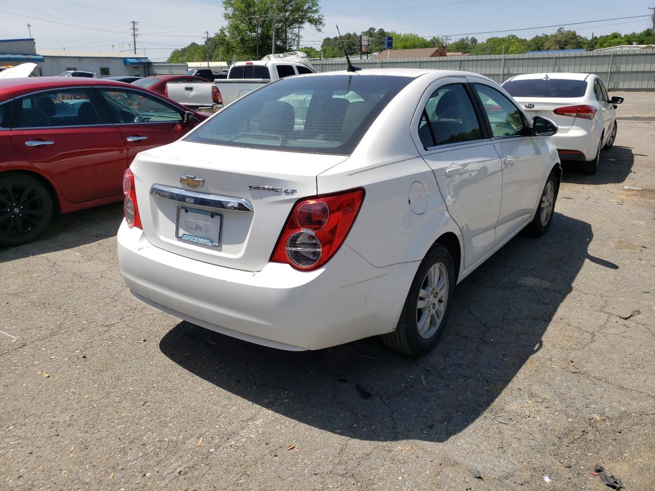 Photo 4 from auction – 2014 CHEVROLET SONIC LT with VIN 1G1JC5SH9E4237297