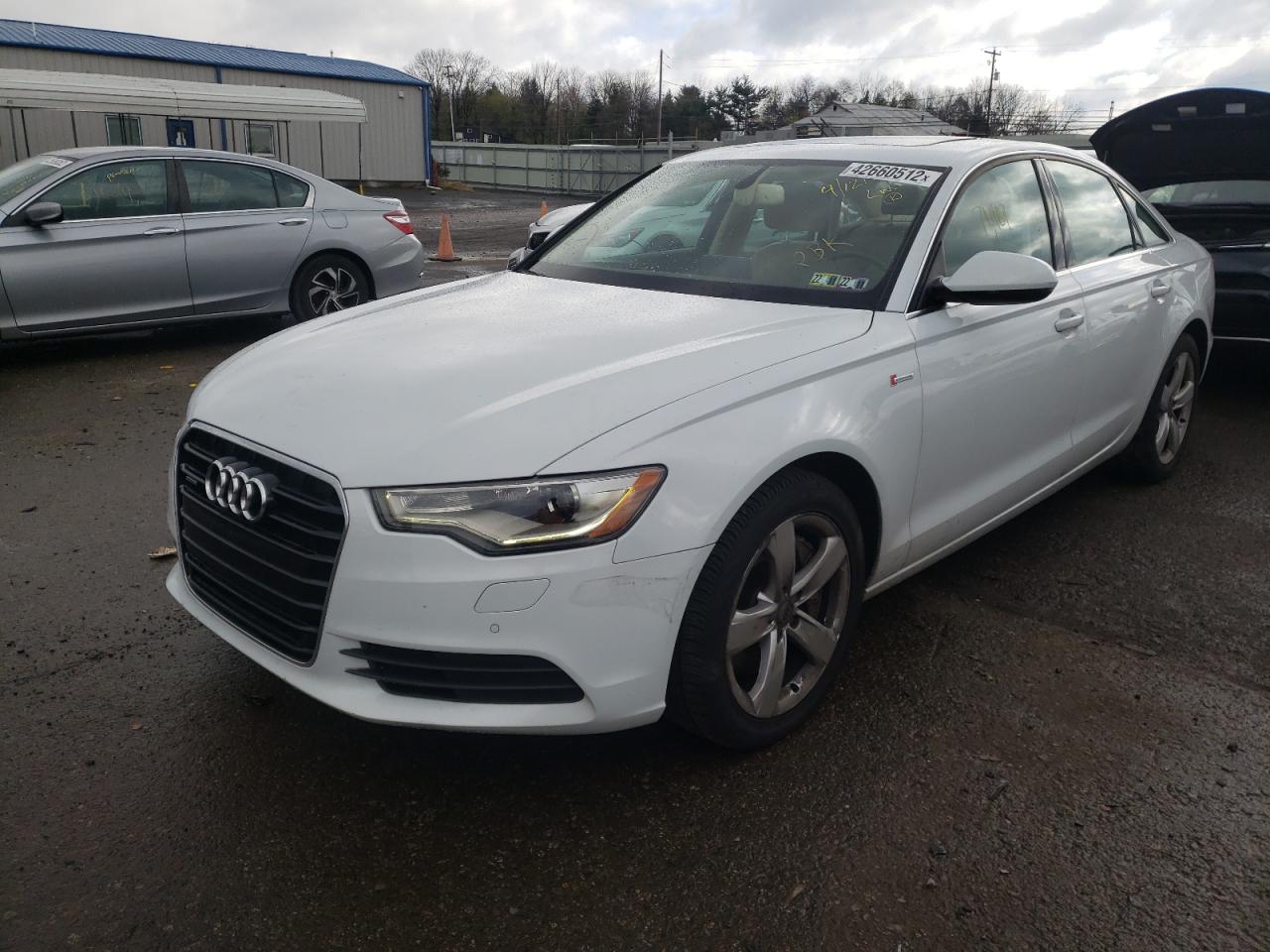 Photo 2 from auction – 2012 AUDI A6 PREMIUM with VIN WAUGGAFCXCN081949