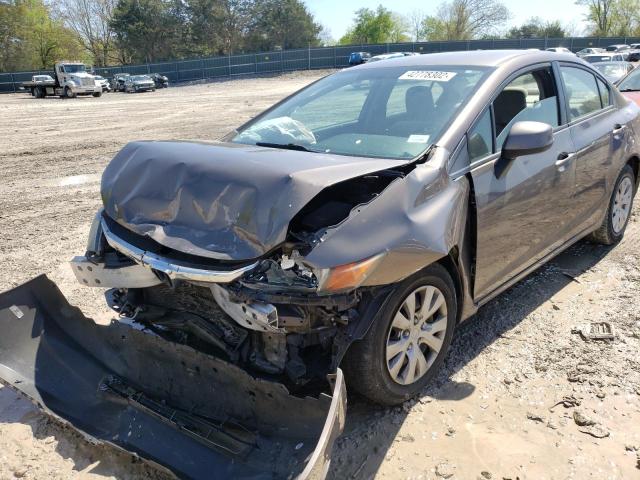 Photo 9 from auction – 2012 HONDA CIVIC LX with VIN 2HGFB2F54CH576680