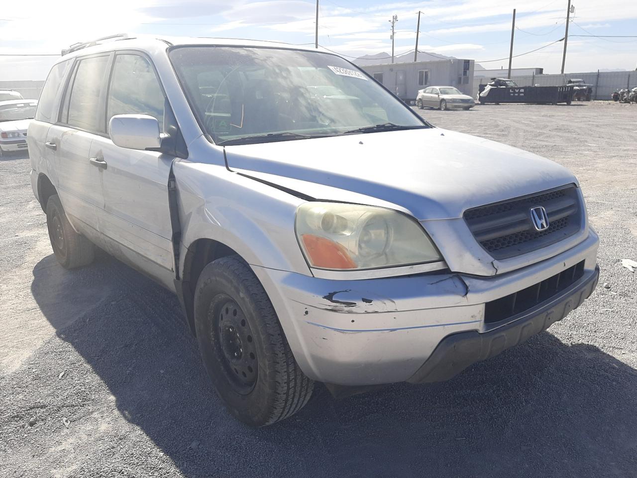 HONDA PILOT EXL 2005 with VIN 2HKYF18685H506041 - Photo from auction
