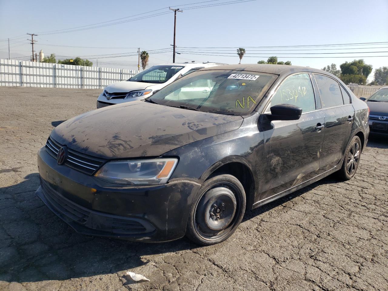 Photo 2 from auction – 2012 VOLKSWAGEN JETTA BASE with VIN 3VW2K7AJ8CM394817