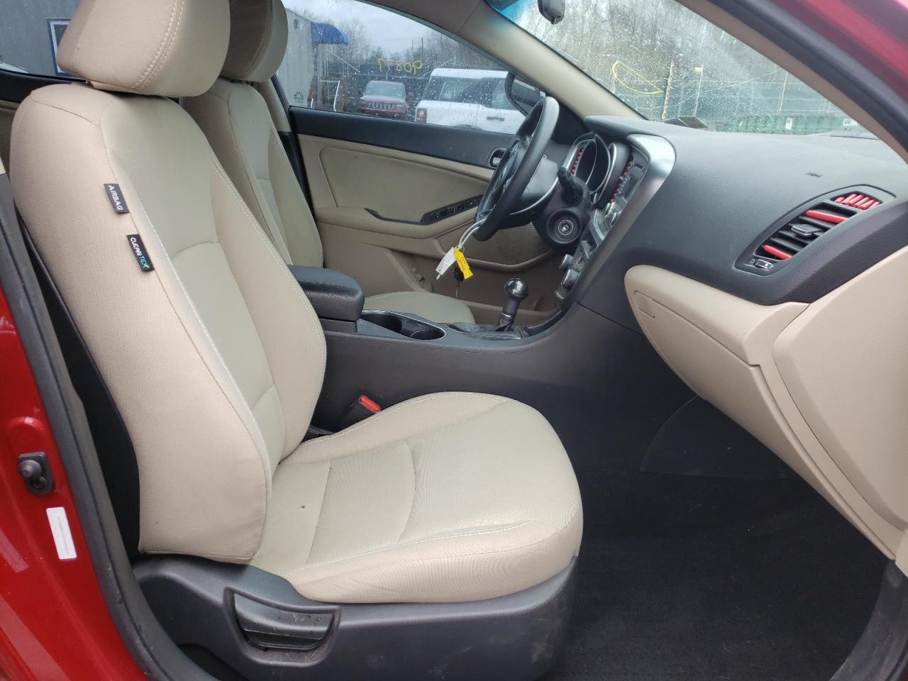 Photo 5 from auction – 2015 KIA OPTIMA LX with VIN 5XXGM4A70FG486855
