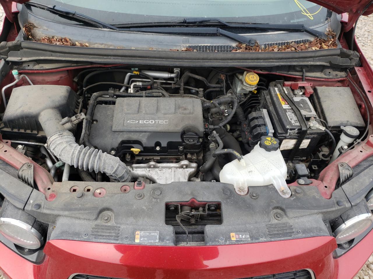 Photo 7 from auction – 2012 CHEVROLET SONIC LTZ with VIN 1G1JF5SB2C4168131