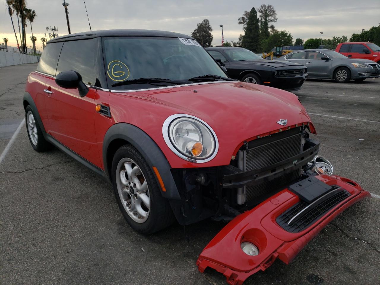 MINI COOPER 2012 with VIN WMWSU3C59CT540906 - Photo from auction