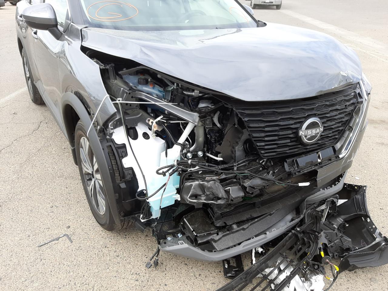 Photo 9 from auction – 2022 NISSAN ROGUE with VIN 5N1BT3BA2NC674272